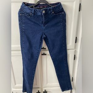 Liverpool Abby skinny jeans, dark blue, size 6/28.